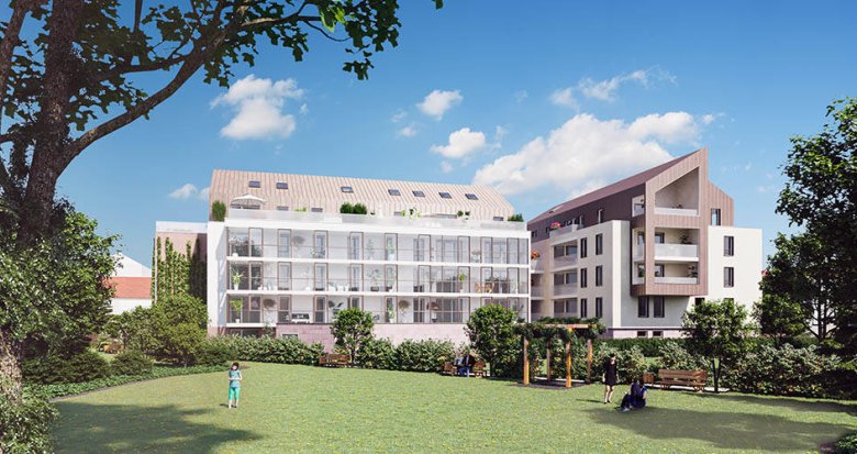 Achat / Vente programme immobilier neuf Strasbourg quartier du Neudorf (67000) - Réf. 12324