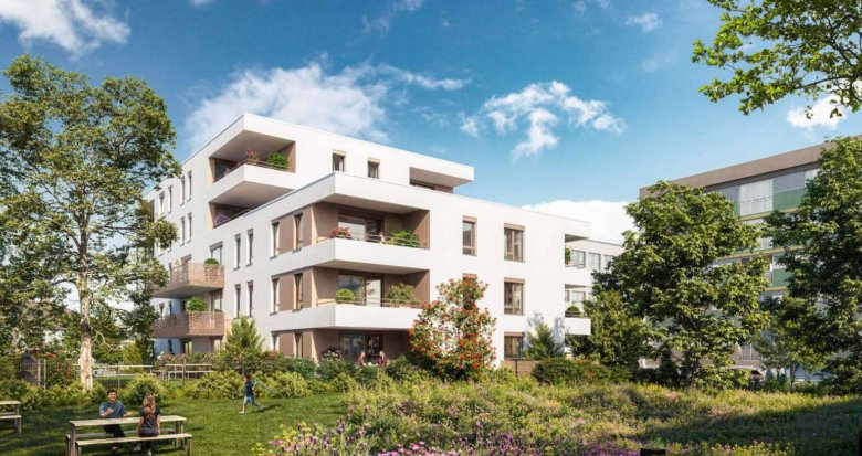 Achat / Vente programme immobilier neuf Strasbourg quartier du Neuhof proche du centre (67000) - Réf. 12319