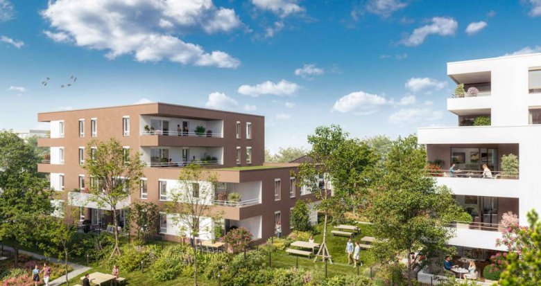 Achat / Vente programme immobilier neuf Strasbourg quartier du Neuhof proche du centre (67000) - Réf. 12319