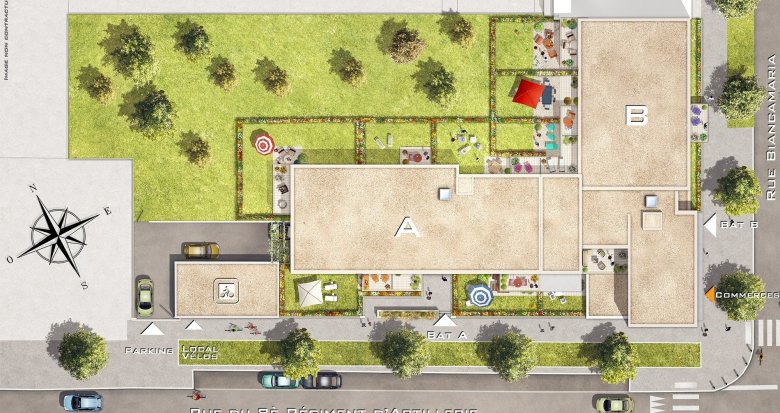Achat / Vente programme immobilier neuf Vandoeuvre-lès-Nancy coeur de ville TVA réduite (54500) - Réf. 221