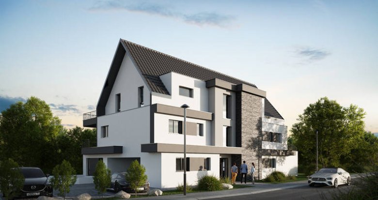 Achat / Vente programme immobilier neuf Wiwersheim cadre verdoyant proche du centre (67370) - Réf. 7652