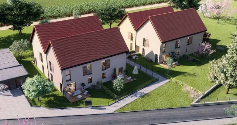 Achat / Vente programme immobilier neuf Berstett à 25 minutes en voiture du centre de Strasbourg (67370) - Réf. 12536