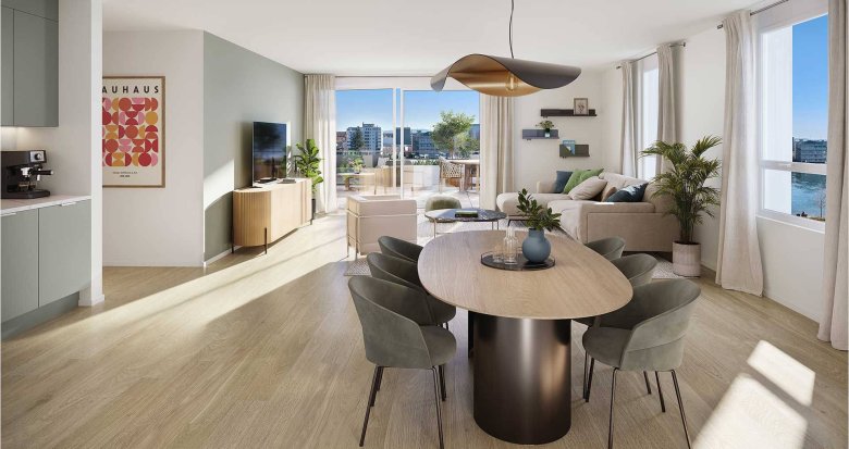 Achat / Vente programme immobilier neuf Huningue à deux pas des bords du Rhin (68330) - Réf. 12481
