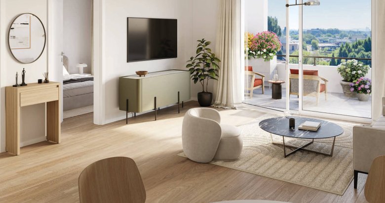 Achat / Vente programme immobilier neuf Huningue à deux pas des bords du Rhin (68330) - Réf. 12481