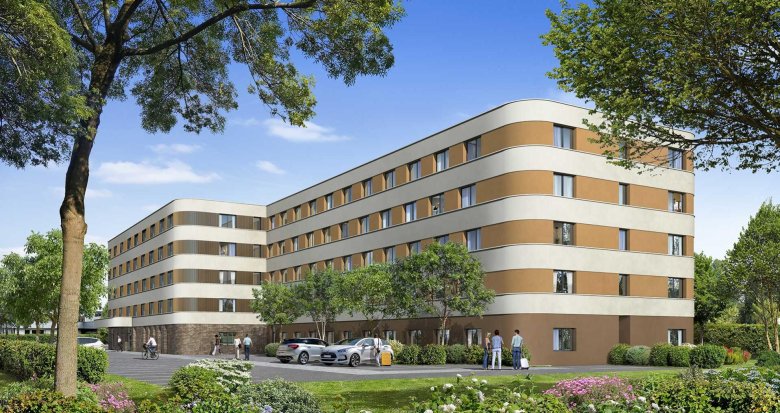 Achat / Vente programme immobilier neuf Illkirch-Graffenstaden résidence étudiante à 500m de l’IUT (67400) - Réf. 8249