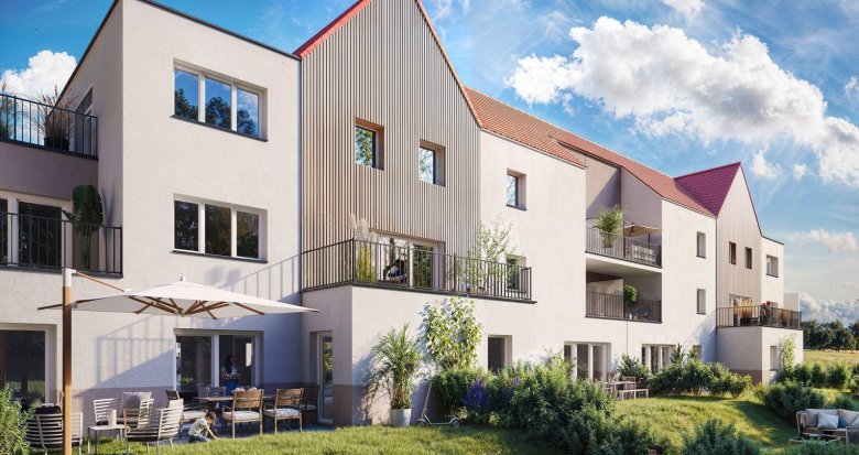 Achat / Vente programme immobilier neuf Mittelschaeffolsheim à 6 min en voiture de Brumath (67170) - Réf. 12513