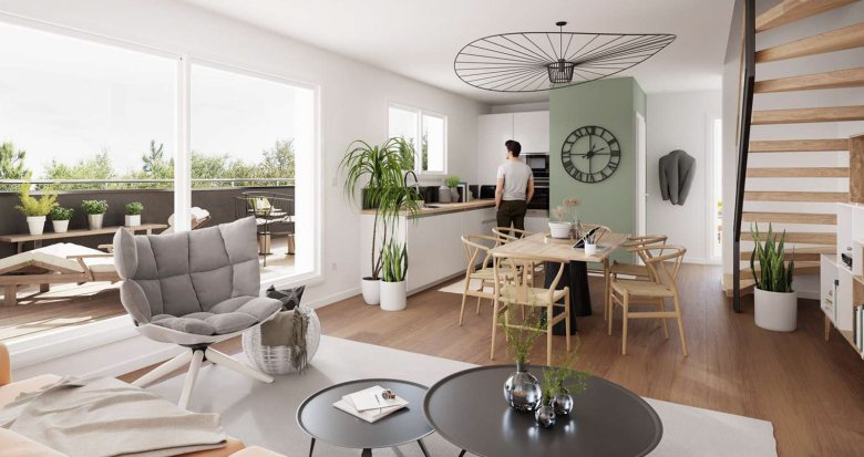Achat / Vente programme immobilier neuf Mommenheim à 5 minutes de la gare (67670) - Réf. 12755