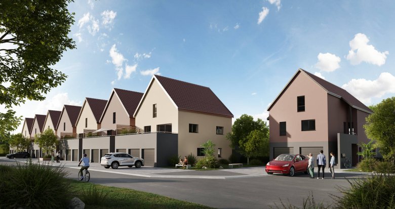Achat / Vente programme immobilier neuf Niederschaeffolsheim à 7 minutes de Brumath et d’Haguenau (67207) - Réf. 8377