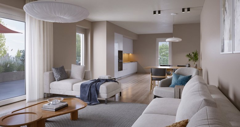 Achat / Vente programme immobilier neuf Schiltigheim à deux pas du quartier d’affaires de Wacken (67300) - Réf. 13795