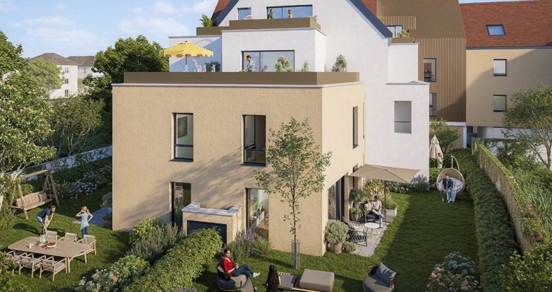 Achat / Vente programme immobilier neuf Strasbourg à 15 min du centre-ville en tramway D (67000) - Réf. 11809