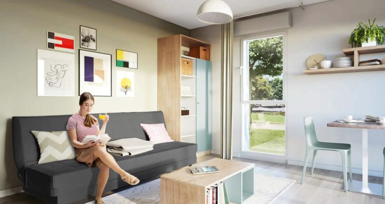 Achat / Vente programme immobilier neuf Strasbourg Meinau aux portes du centre-ville (67000) - Réf. 12744