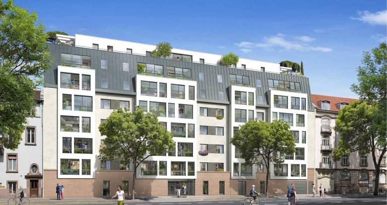 Achat / Vente programme immobilier neuf Strasbourg proche de la gare (67000) - Réf. 7133