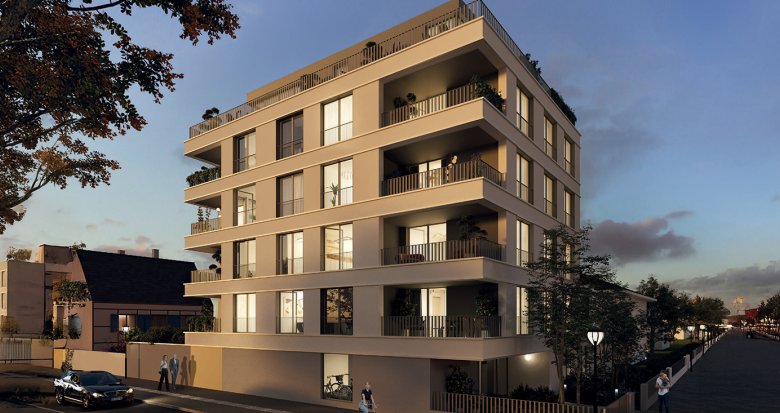 Achat / Vente programme immobilier neuf Strasbourg secteur Rive Etoile face aux tramway D et E (67000) - Réf. 13572
